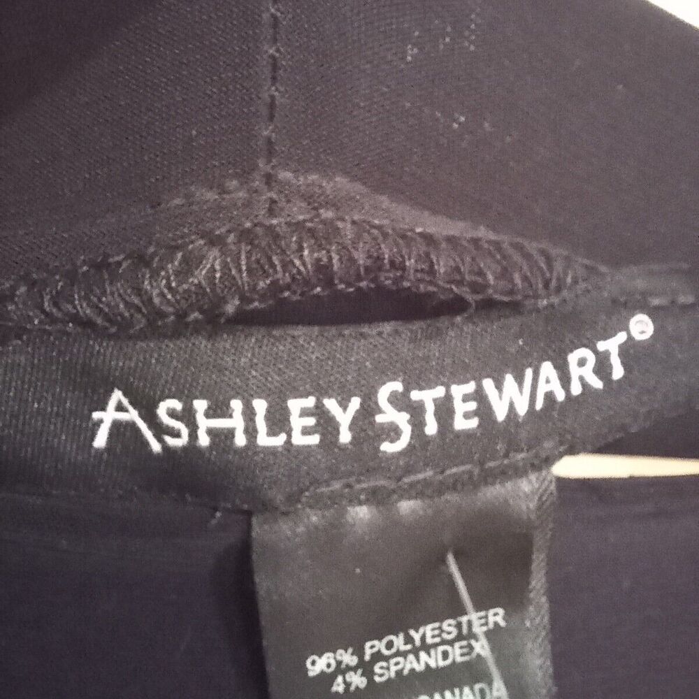 Ashley Stewart One Shoulder Midi Dress-Size 34/36-Black-Slinky-Classic-Party-NEW - Picture 7 of 9